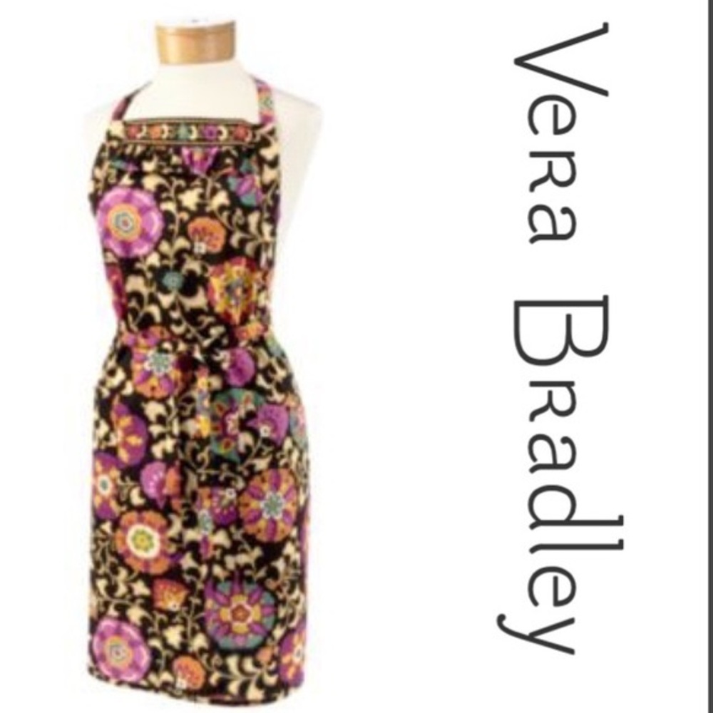 Vera Bradley apron in Suzani pattern